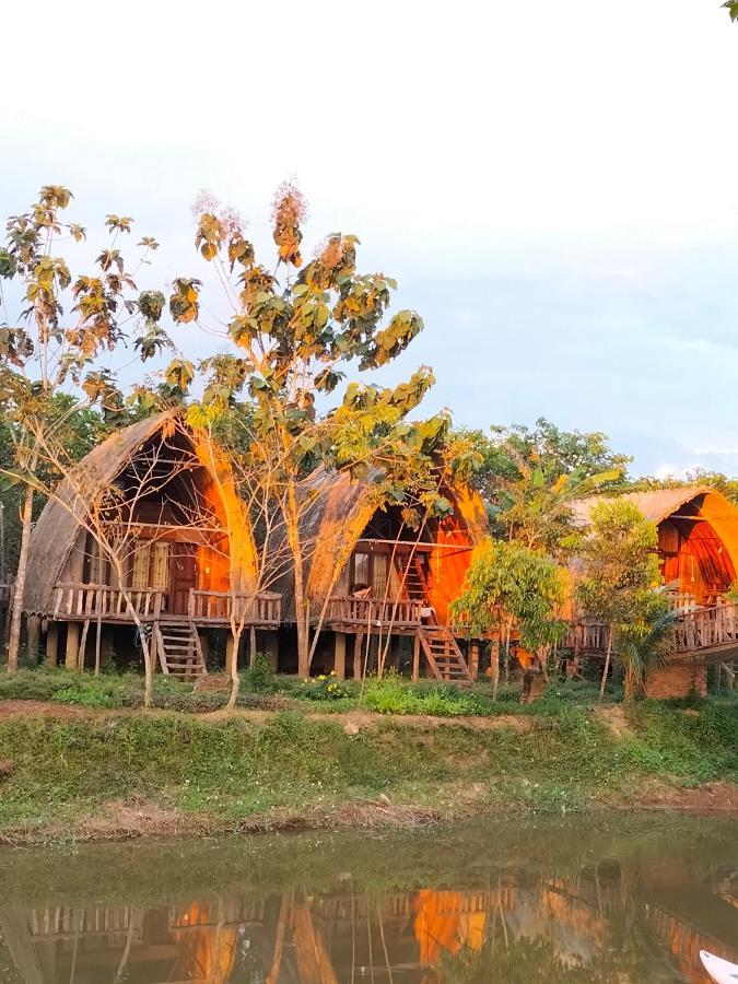 Rice Straw Green Lodge- Resort Quan Tom Kültér fotó