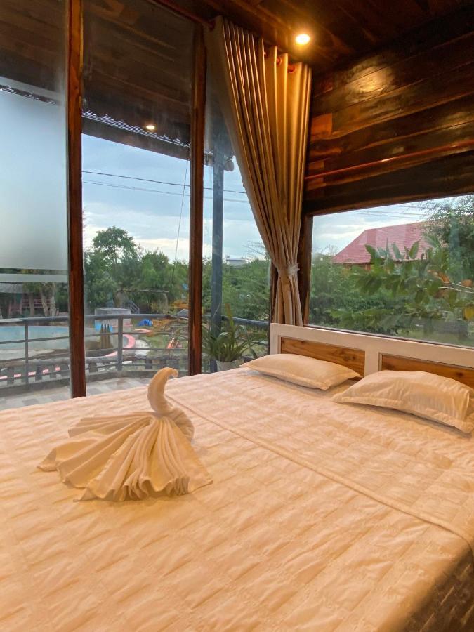 Rice Straw Green Lodge- Resort Quan Tom Kültér fotó